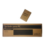 Combo Teclado Mouse Unitec Para Pc Usb 