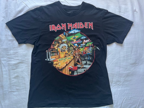 Camisa Iron Maiden Event Shirt Brasil 19 Legacy Of The Beast