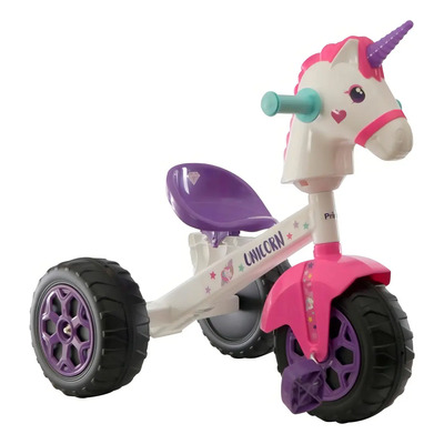 Triciclo Trax Unicornio Blanco