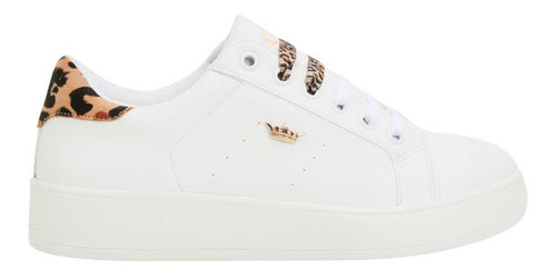 Tenis Casual Urbano Paris Hilton Ph-1030 Blanco Para Dama