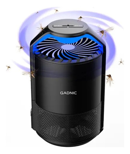 Lampara Led Mata Moscas Mosquitos Insectos Gadnic Repelente