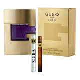 Guess Man Gold 75ml Caballero Original+perfume Cuba 35ml