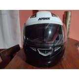 Casco Hawk Rs5 Rebatible Blanco