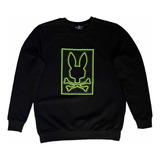 Suéter Psycho Bunny Con Bordado Verde