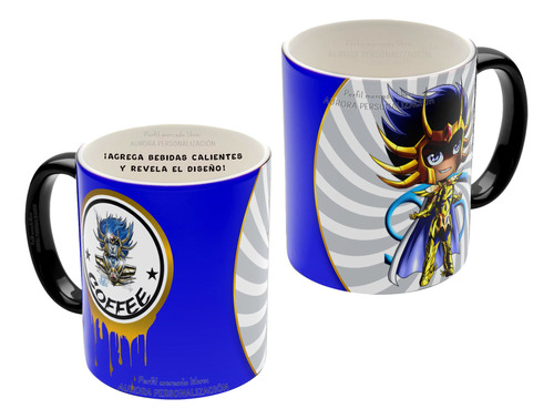 Mug Pocillo Mágico Los Caballeros Del Zodiaco