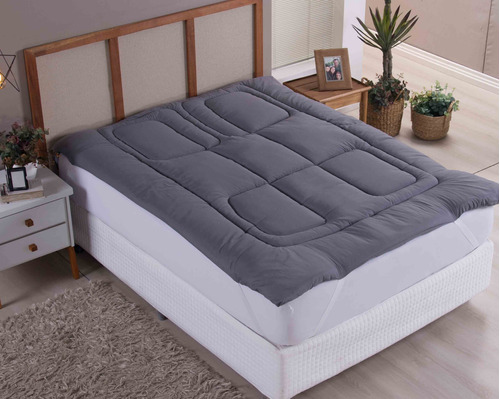 Protetor Colchão Pillow Top P/ Cama Queen Size  Lindas Cores