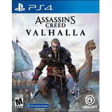 Assassins Creed Valhalla Playstation 4 Ps4, Físico