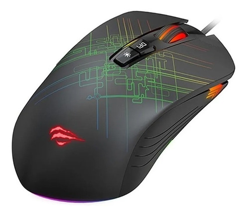 Mouse Gamer Iluminado Led 7 Botones Cable Usb Periférico Pc