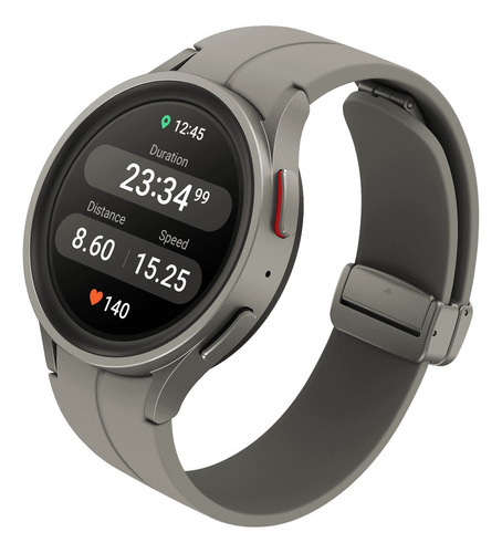 Samsung Galaxy Watch5 Pro (bluetooth) 1.4  Caja 45mm De  Titanio  Gris Titanio, Malla  Gris Titanio De  Silicona Sm-r920