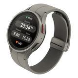 Samsung Galaxy Watch5 Pro (bluetooth) 1.4  Caja 45mm De  Titanio  Gris Titanio, Malla  Gris Titanio De  Silicona Sm-r920