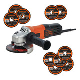 Amoladora 115mm 820w Con Discos Black + Decker G720n