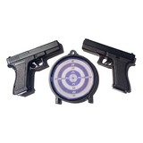 Set Pistola Airsoft Vigor Glock 6 Mm Bbs Resorte + Blanco