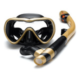 Conjunto De Snorkel.prueba De Fugas Con Gafas Antivaho.t