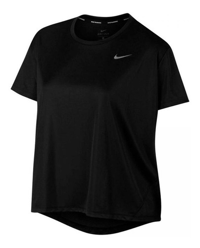 Camiseta Nike Miler Plus Para Mujer-negro