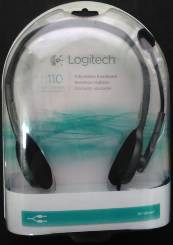 Logitech H110 Stereo Headset - Outlet - Cgbnet 