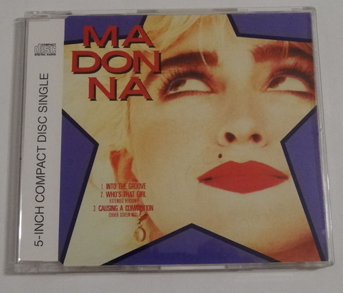 Madonna Cd Single Into The Groove - Who's That Girl 