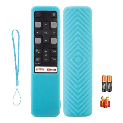 Control Para Tcl Smart Tv Andorid Rc802v+funda,mando De Voz