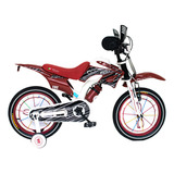 Bicicleta Simil Motocross Rodado 16 Fiat 500 Premium 