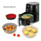 Cesto Forma De Silicone Airfryer 20cm Protetor Antiaderente