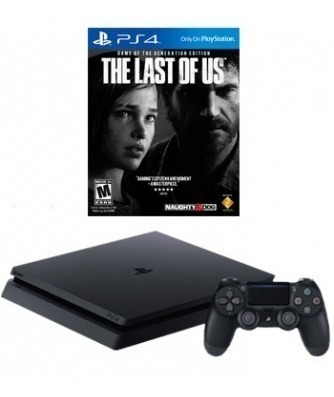 Playstation 4 Ps4 Slim 1tb + The Last Of Us - Sniper Game