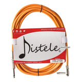 Cable Distele 4.5m Para Guitarra O Bajo Plug En L