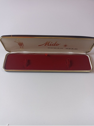Caja Estuche De Reloj Mido Vintage Original 