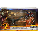 Conjunto Bonecos Jurassic World Owen Pacote De Fuga - Mattel