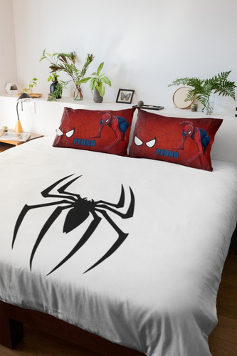 Manta Casal Aranha Homem-aranha Spiderman Infantil Top