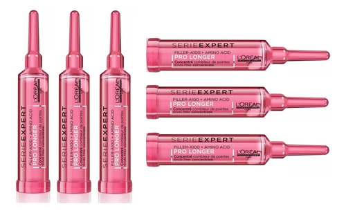 6 Concentrado Restaurador Puntas Prolonger 15ml Loreal Pro