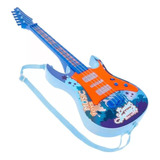 Guitarra Juguete Infantil Niños Con Luces Y Sonido Delmy