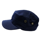 Gorra Visera Quepi Kepi  Azul Con Respirador Uniforme