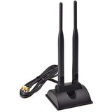 Antena Wifi Dual Band 2.4ghz - 5.8ghz Con Conector Rp-sma.