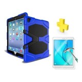 Kit Uso Rudo Y Cristal Templado Para iPad 5ta Y 6ta Kids