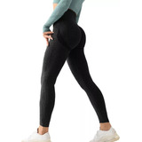 2x Calzas Leggings Modeladoras Push Up Deportivos Cintura