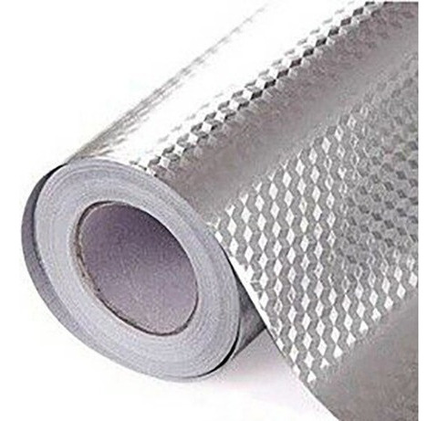 Papel Aluminio Adhesivo Prueba Aceite Cocina 40x100 Cm