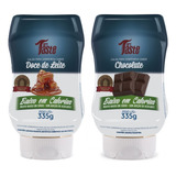 Kit Calda Doce De Leite + Calda Chocolate - Mrs Taste 335g