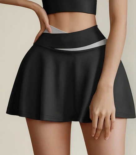 Falda Con Short Licra Deportiva 2 En 1 Vanquish V Q Q005 Xsh | MercadoLibre