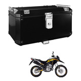 Bauleto Atacama 55l Xre 300 Aluminio Top Case Preto Bráz