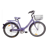 Bicicleta Newton Paseo Rodado 26 - Marcos Mdp Color Lila