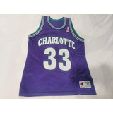 Jersey Nba Champion Vintage Charlotte Alonzo Mourning L 44