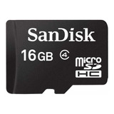 Tarjeta De Memoria Sandisk Sdsdqm-016g-b35a Con Adaptador Sd 16gb