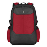 Morral Victorinox Deluxe Laptop Backpack, Rojo 610477 Diseño De La Tela Poliéster