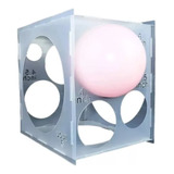 Cubo Medidor Caja Calibrador De Globos Plegable 9 Huecos