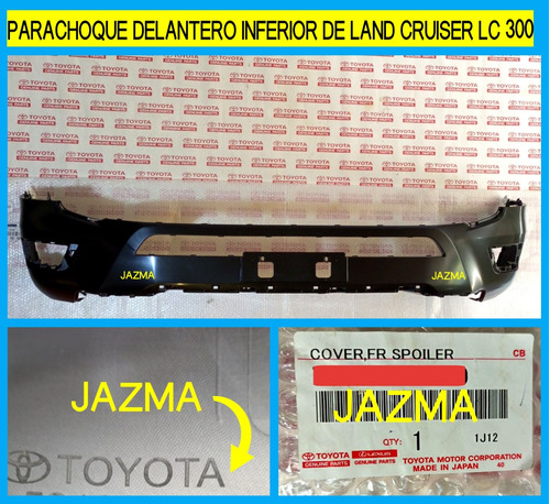 Parachoque Delantero Land Cruiser Lc 300 Original Toyota  Foto 2