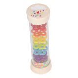 Rain Stick Rainmaker, Juguete De Madera, Iluminación Musical