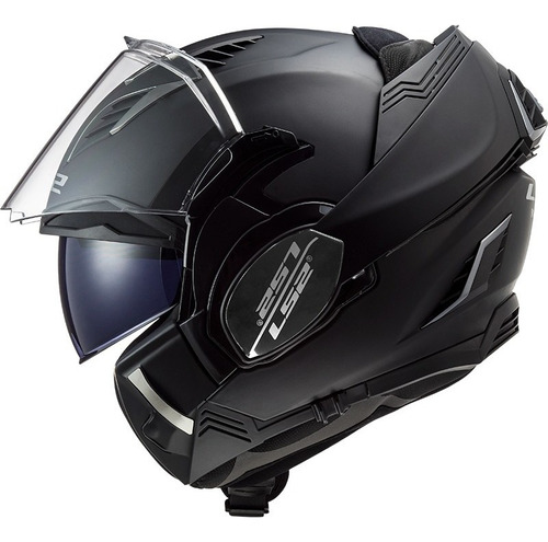 Casco Ls2 Rebatible 900 Valiant 2 Negro Incluye Pinlock