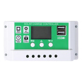 Controlador De Carga Solar 100a 12/24v Panel Solar Pwm