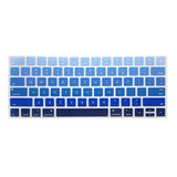 Cubierta Teclado Azul Ombre Para Magic Wireless Keyboard -