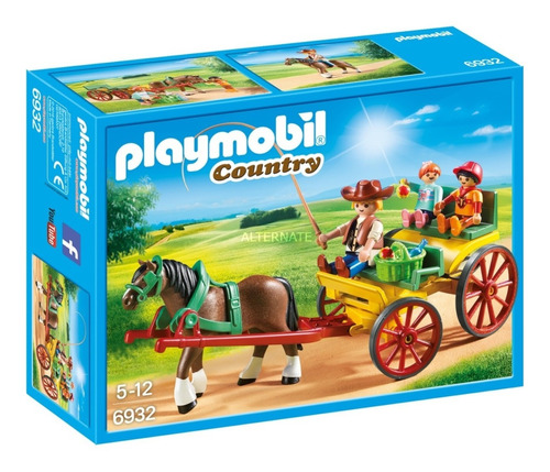 Playmobil 6932 Country Carruaje Con Caballo Mundo Manias