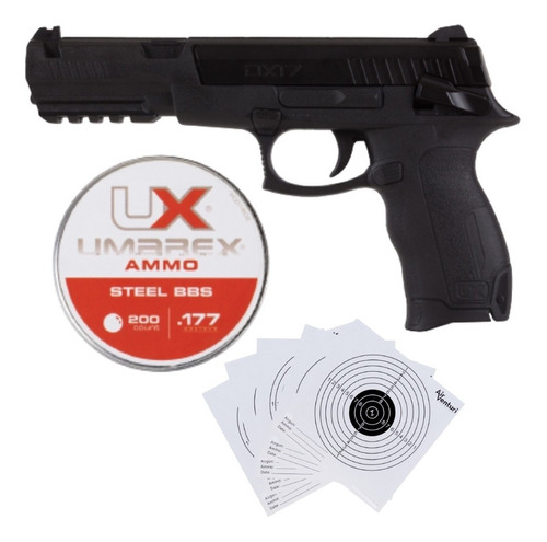 Pistola Umarex Dx17 Resorte Bbs 4.5mm Xtr C 